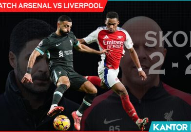 arsenal vs loverpool skor akhir 2-2